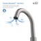 Kibi Circular Bathroom Sink 8" Widespread Faucet with Drain Assembly KBF1016BN - alternate 6